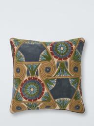 John Lewis Heba Cushion, Blue Midnight