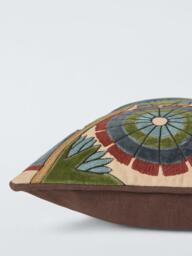 John Lewis Heba Cushion, Blue Midnight - thumbnail 5