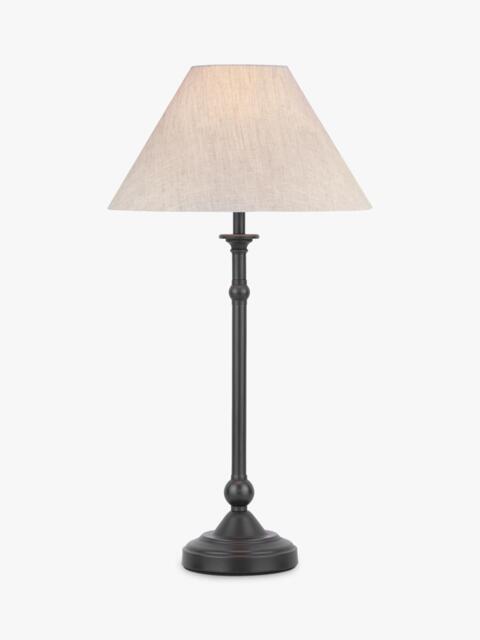 Laura Ashley Ludchurch Table Lamp, Black - image 1