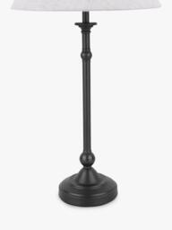 Laura Ashley Ludchurch Table Lamp, Black - thumbnail 6