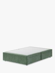 Hypnos Non-Sprung Upholstered 4 Drawer Divan Base, Double - thumbnail 1
