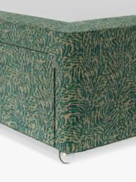 Hypnos Non-Sprung Upholstered 4 Drawer Divan Base, Double - thumbnail 3