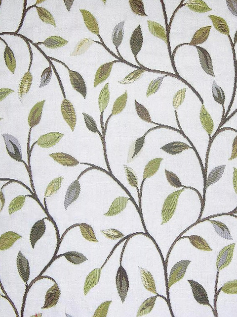 Voyage Cervino Made to Measure Curtains or Roman Blind, Lime - image 1