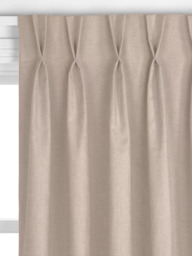 John Lewis Linen Look Made to Measure Curtains or Roman Blind, Pale Mole - thumbnail 4