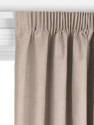 John Lewis Linen Look Made to Measure Curtains or Roman Blind, Pale Mole - thumbnail 3
