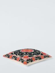 John Lewis Kasbah Cushion, Black - thumbnail 3