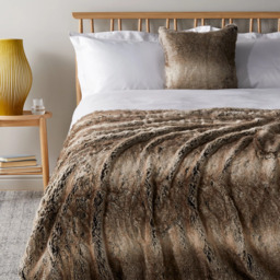 John Lewis Faux Fur Cushion - thumbnail 5