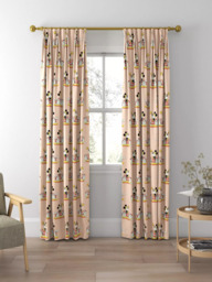 Disney Home x Sanderson Minnie Made to Measure Curtains or Roman Blind, Candy Floss - thumbnail 5