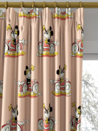 Disney Home x Sanderson Minnie Made to Measure Curtains or Roman Blind, Candy Floss - thumbnail 2