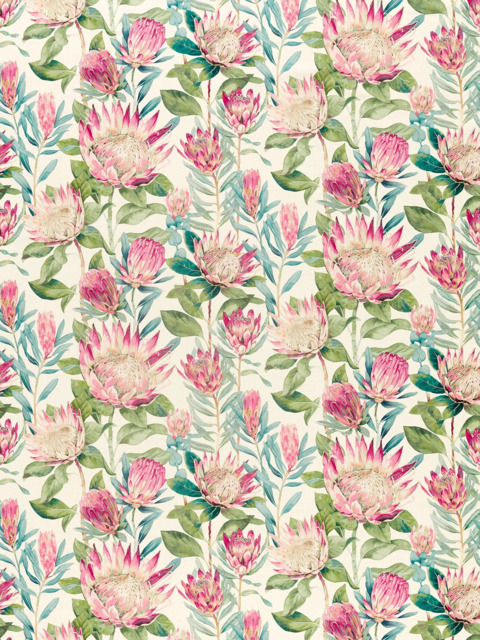Sanderson King Protea Made to Measure Curtains or Roman Blind, Rhodera - image 1