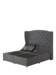 TEMPUR® Suffolk Adjustable Disc Continental 4 Drawer Divan Base, Super King Size - thumbnail 3