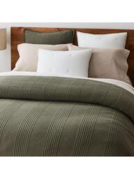 west elm Organic Cotton Cloud Jersey Textured Bedding - thumbnail 1