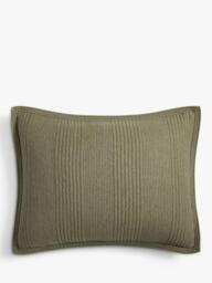 west elm Organic Cotton Cloud Jersey Textured Bedding - thumbnail 3