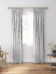 Harlequin Moriko Made to Measure Curtains or Roman Blind, Steel - thumbnail 3