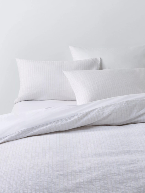 John Lewis Seersucker Pinstripe Duvet Cover Set - image 1
