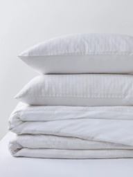 John Lewis Seersucker Pinstripe Duvet Cover Set - thumbnail 6