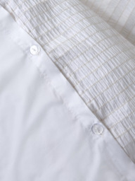 John Lewis Seersucker Pinstripe Duvet Cover Set - thumbnail 5