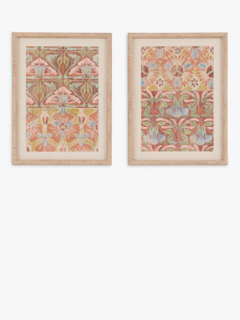 John Lewis Floral Framed Print & Mount, Set of 2, 40 x 30cm, Multi - image 1