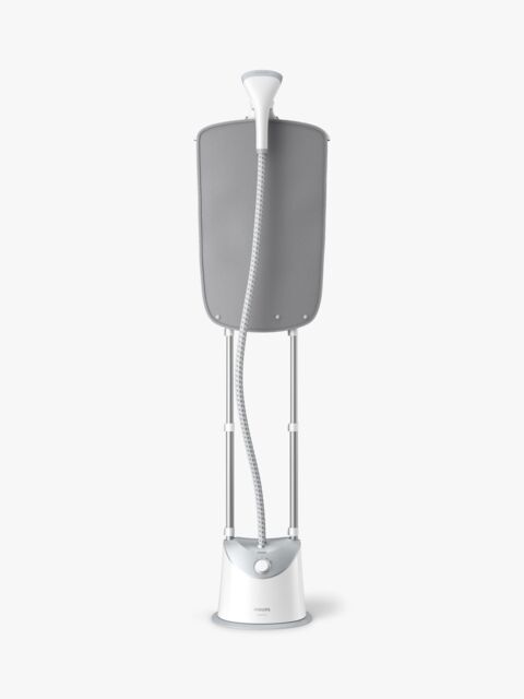 Philips EasyTouch GC487/86 Clothes Stand Steamer, White/Grey - image 1