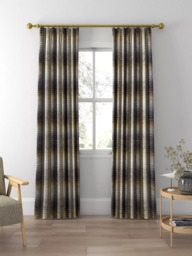 Harlequin Hamada Made to Measure Curtains or Roman Blind, Charcoal - thumbnail 3