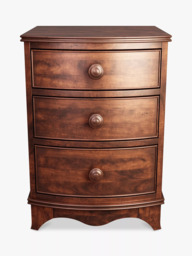 Laura Ashley Broughton Bedside Table, Dark Brown - thumbnail 3