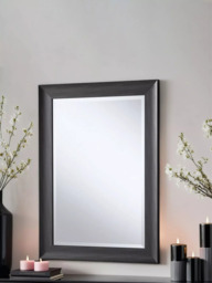Yearn Wood-Effect Rectangular Wall Mirror - thumbnail 3