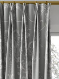 Laura Ashley Josette Made to Measure Curtains or Roman Blind, Steel - thumbnail 4