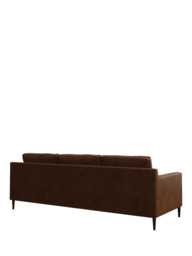 John Lewis Draper II Grand 4 Seater Leather Sofa, Dark Leg - thumbnail 4