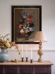 Brookpace Lascelles Floral Framed Canvas Print, 60 x 50cm - thumbnail 2