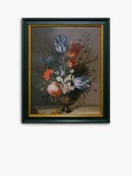 Brookpace Lascelles Floral Framed Canvas Print, 60 x 50cm
