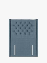 John Lewis Margot Winged Full Depth Upholstered Headboard, Single