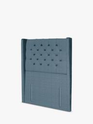 John Lewis Margot Winged Full Depth Upholstered Headboard, Single - thumbnail 2