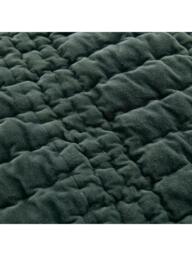 Laura Ashley Velvet Scallop Bedspread, Pine Green - thumbnail 2