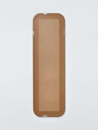 John Lewis Farmhouse Full-Length Rectangular Wood Frame Wall Mirror, 160 x 50cm, Walnut - thumbnail 4