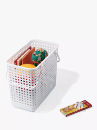 Like-it Modular Storage Biomass Basket, Large, W27.7cm, White - thumbnail 2