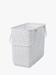 Like-it Modular Storage Biomass Basket, Large, W27.7cm, White - thumbnail 1