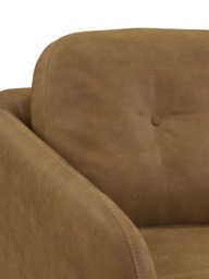 John Lewis Arlo Medium 2 Seater Leather Sofa, Light Leg - thumbnail 6