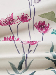John Lewis Longstock Print Pair Lined Pencil Pleat Curtains, Multi - thumbnail 6
