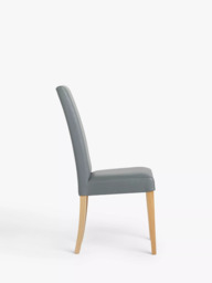 John Lewis Slender Faux Leather Dining Chairs, Set of 2 - thumbnail 3