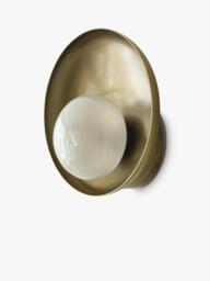 Industville Hayle Outdoor/Bathroom Wall Light, Brass - thumbnail 2