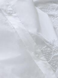 John Lewis Fleetwood Pure Cotton Embroidered Percale Duvet Cover Set, 300 Thread Count - thumbnail 5