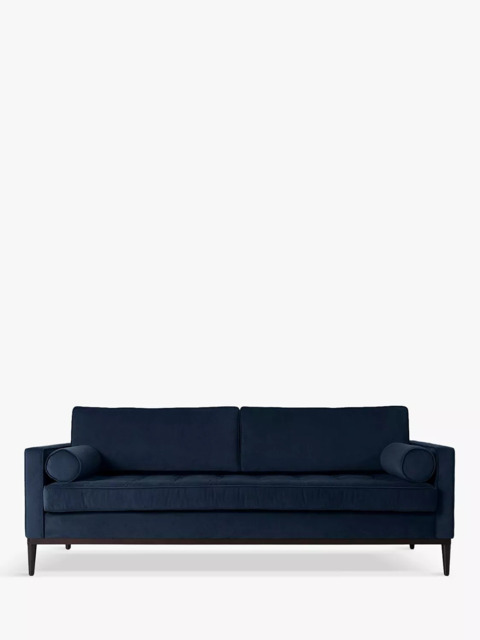 Swyft Model 02 Large 3 Seater Sofa Bed, Dark Leg - image 1