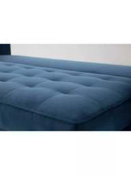 Swyft Model 02 Large 3 Seater Sofa Bed, Dark Leg - thumbnail 4