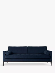 Swyft Model 02 Large 3 Seater Sofa Bed, Dark Leg