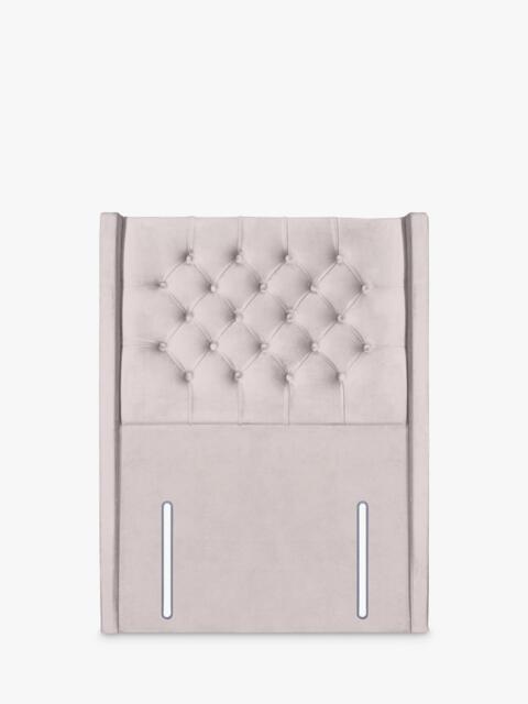 John Lewis Margot Winged Full Depth Upholstered Headboard, Single - image 1