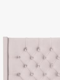 John Lewis Margot Winged Full Depth Upholstered Headboard, Single - thumbnail 3