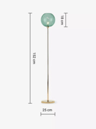 MADE Ilaria Triple Floor Lamp, Pink - thumbnail 3