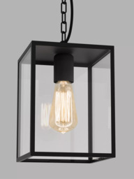 Astro Homefield Outdoor Pendant Ceiling Light, Black - thumbnail 2
