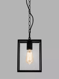 Astro Homefield Outdoor Pendant Ceiling Light, Black - thumbnail 1