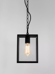 Astro Homefield Outdoor Pendant Ceiling Light, Black - thumbnail 3